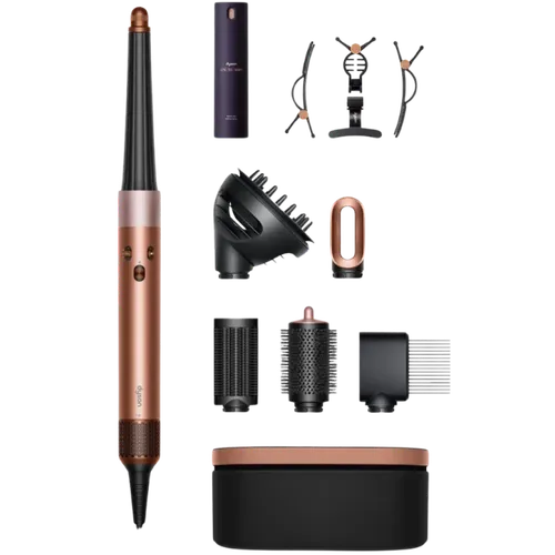 Moldeador multifunción y secador Dyson Airwrap i.d.™ - Rizado+Muy Rizado Amber Silk