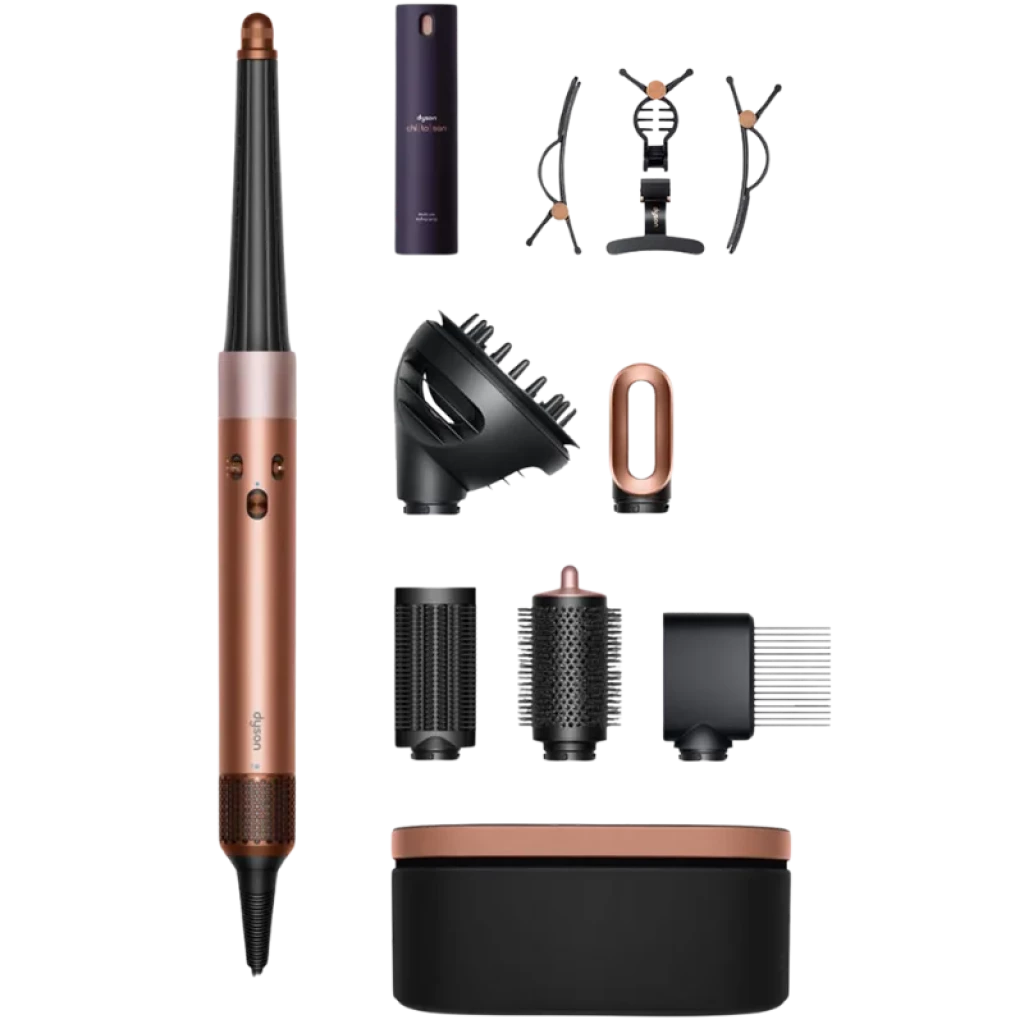 Moldeador multifunción y secador Dyson Airwrap i.d.™ - Rizado+Muy Rizado Amber Silk