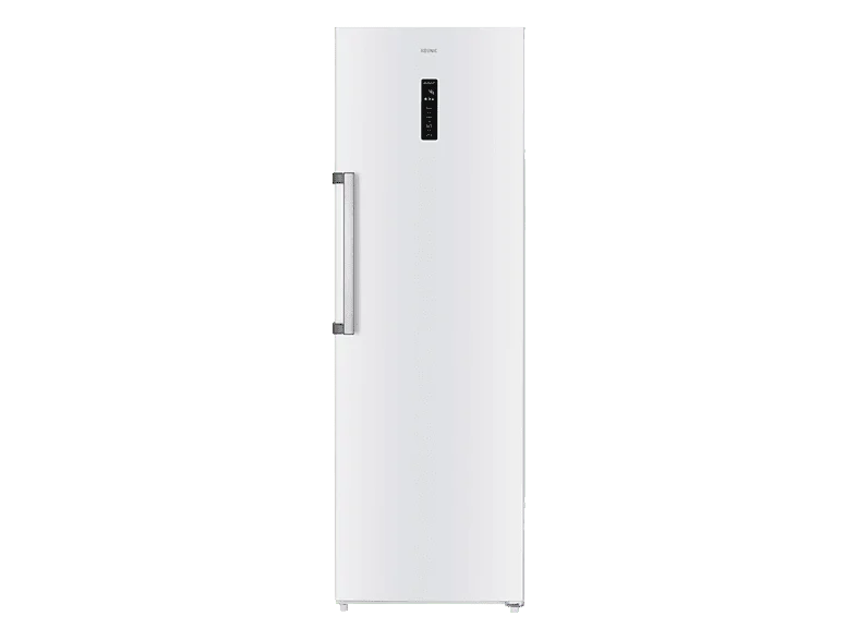 Frigorífico una puerta - KOENIC KFR 631 E NF W, No Frost, 185 cm, 359 l, Touch Control, Blanco