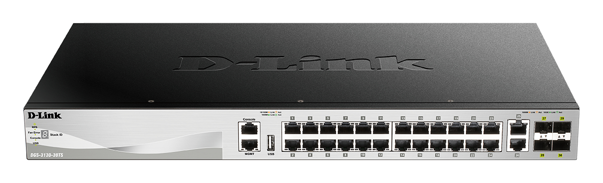 D-Link DGS-3130-30TS/E switch Gestionado L3 Gigabit DGS-3130-30TS/E