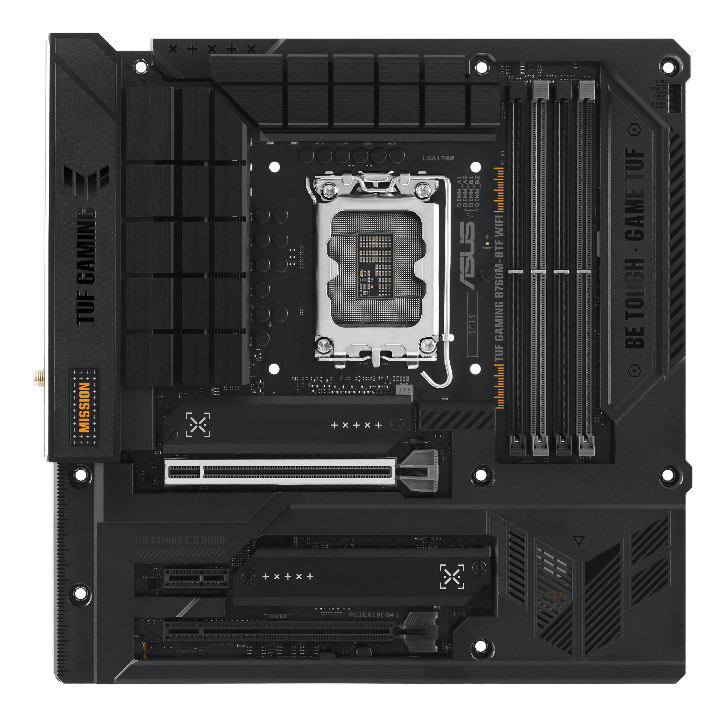 ASUS TUF GAMING B760M-BTF WIFI Intel B760 LGA 1700 90MB1G50-M0EAY0