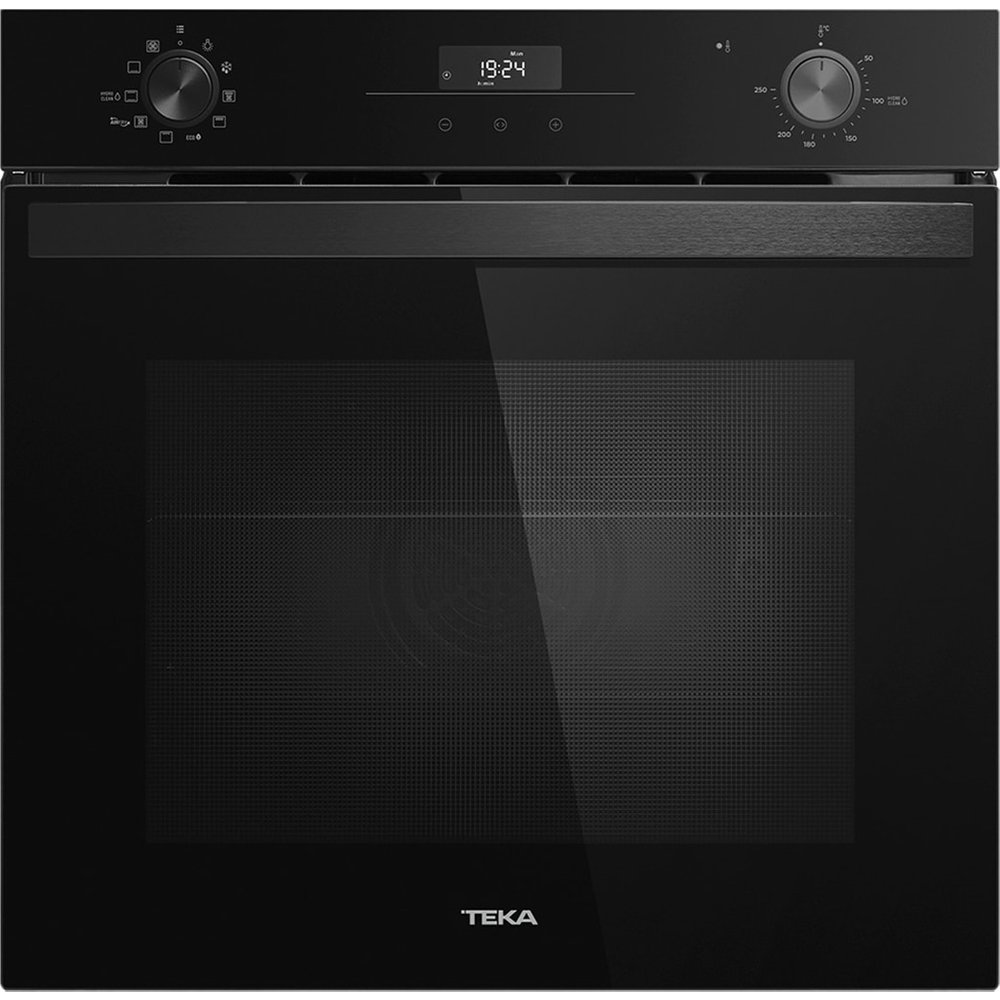 Teka - Horno pirolítico Teka con 9 funciones de cocinado y mandos extraíbles HBB 6375 P FBK.