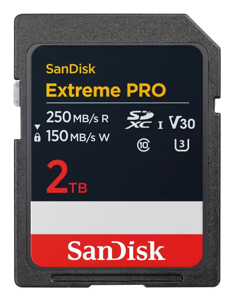SanDisk Extreme PRO 2 TB SDXC UHS-I Clase 10 SDSDXXD-2T00-GN4IN