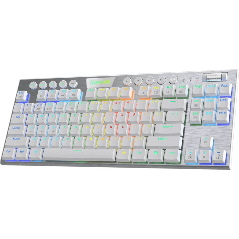 Redragon Horus 621 Gaming RGB Wireless Switch Red Blanco