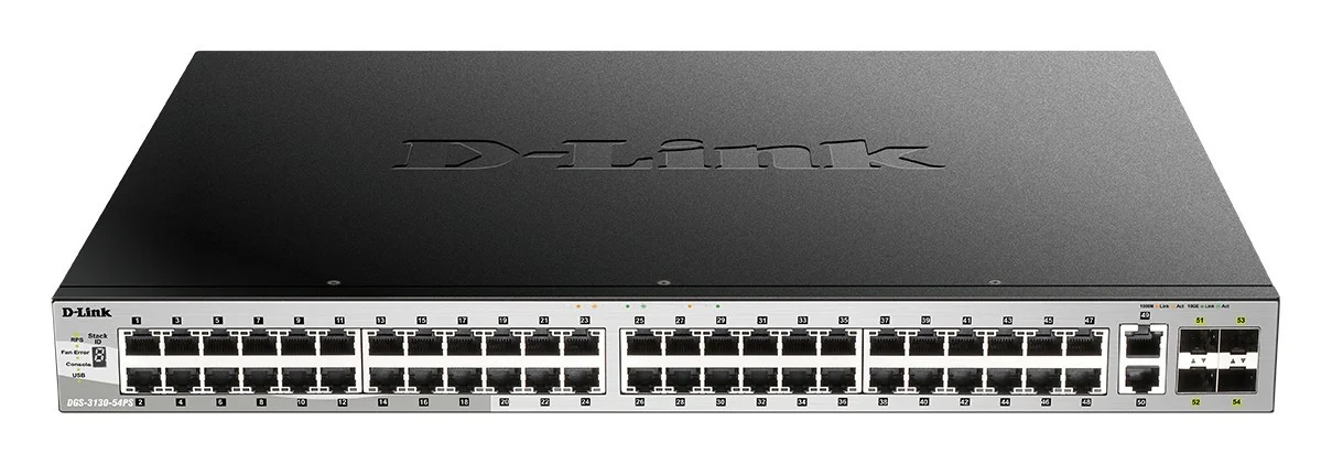 D-Link DGS-3130-54PS/E switch Gestionado L3 Gigabit DGS-3130-54PS/E