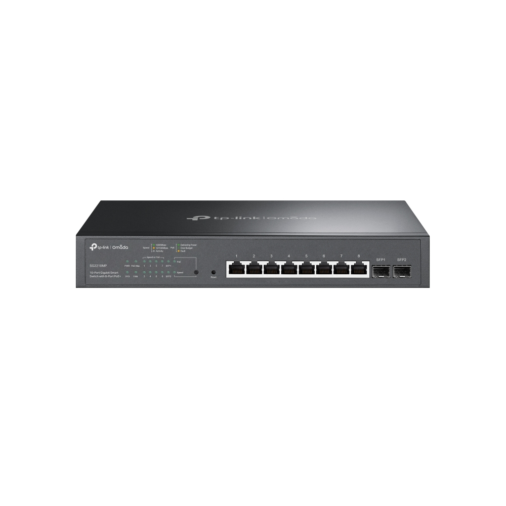 TP-Link SG2210MP (TL-SG2210MP) JetStream™ 10-Port Gigabit SG2210MP