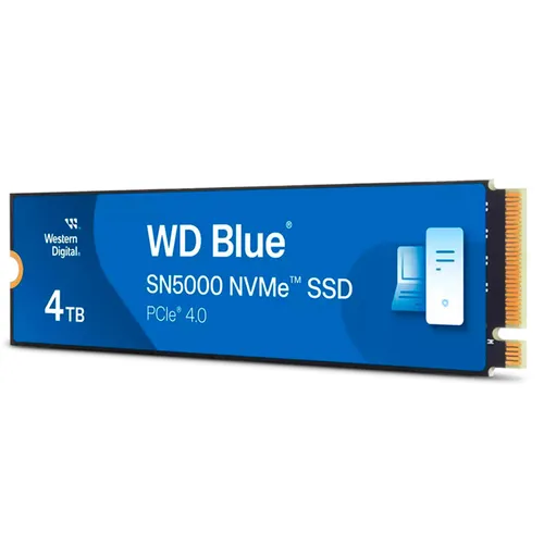 Western Digital Blue SN5000 4TB PC Ie Gen4 x4 NV Me SSD