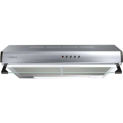 Campana convencional - Mepamsa 110.0150.999 Modena 90, 3 Velocidades, 400 m³/h, 90 cm, Inox