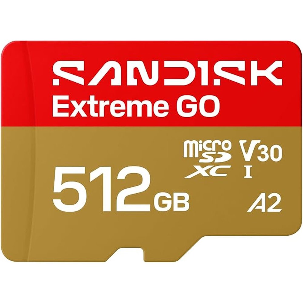 SanDisk Extreme GO 512 GB MicroSDXC UHS-I SDSQXGN-512G-GN6MN