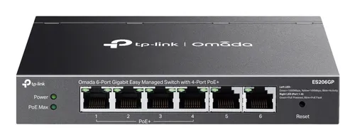 TP-Link ES206GP Switch 6xGE (4xPoE+) ES206GP