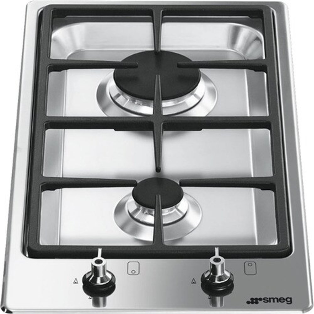 Smeg - Placa gas Smeg 2 quemadores - PGF32G.