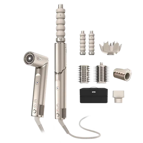 Moldeador multifunción y secador Shark FlexStyle (Set 6 cabezales, antifrizz) Pack ahorro | HD446SLEUB1ES | de SharkNinja