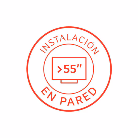 Instalación TV en pared (desde 55") - ServicioITVP55