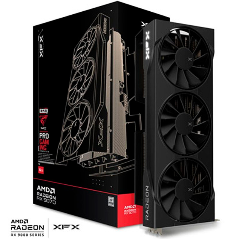 XFX Swift AMD Radeon RX 9070 OC Gaming Edition 16GB GDDR6