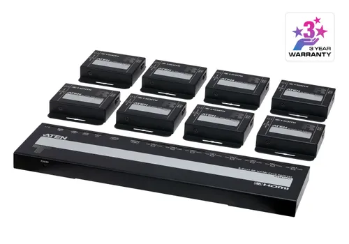 ATEN VS1828KIT-AT-G divisor de video HDMI 2x HDMI VS1828KIT-AT-G