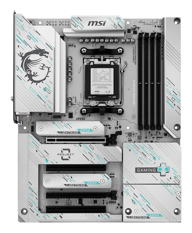 MSI B850 GAMING PLUS WIFI PZ Socket AM5