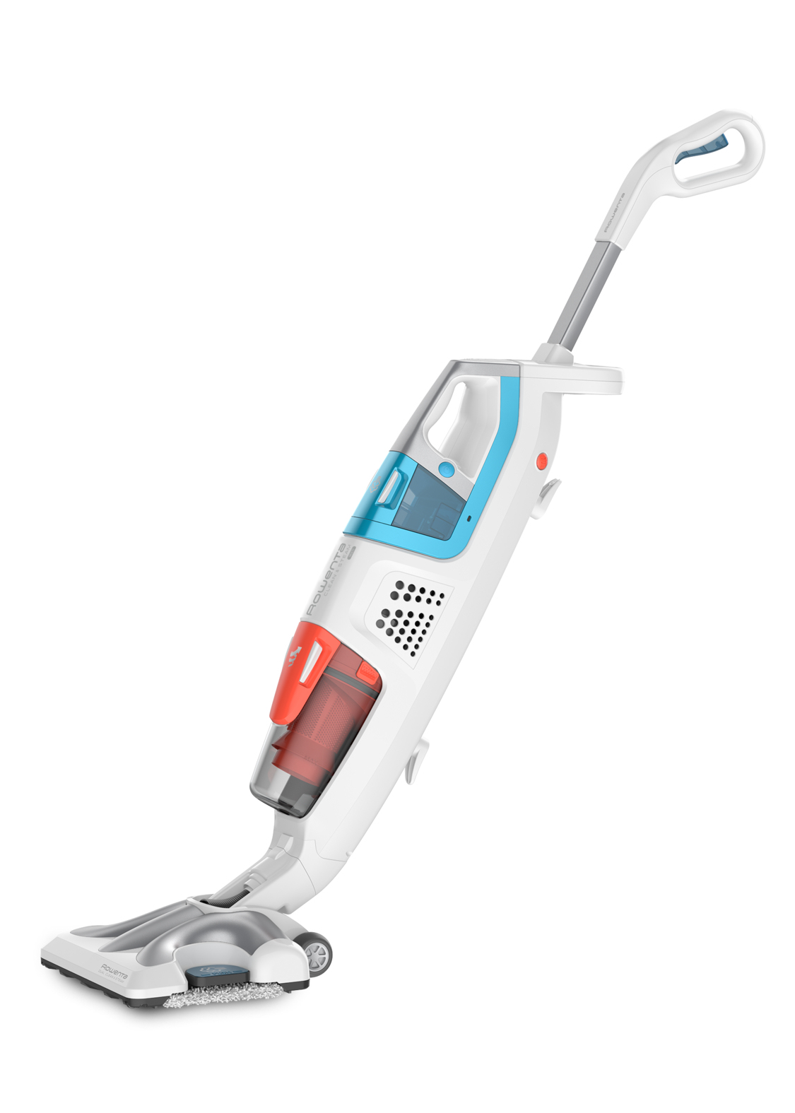 Rowenta Clean & Steam 3 en 1, Aspiradora con limpieza a vapor, Desmontable, Accesorios versátiles