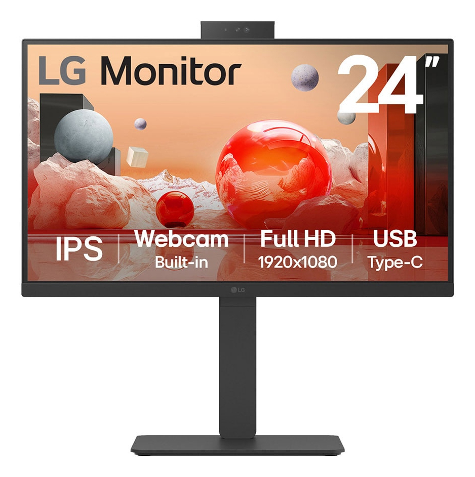 LG 24BA850-B pantalla para PC 60,5 cm (23.8") 1920 x 1080 24BA850-B