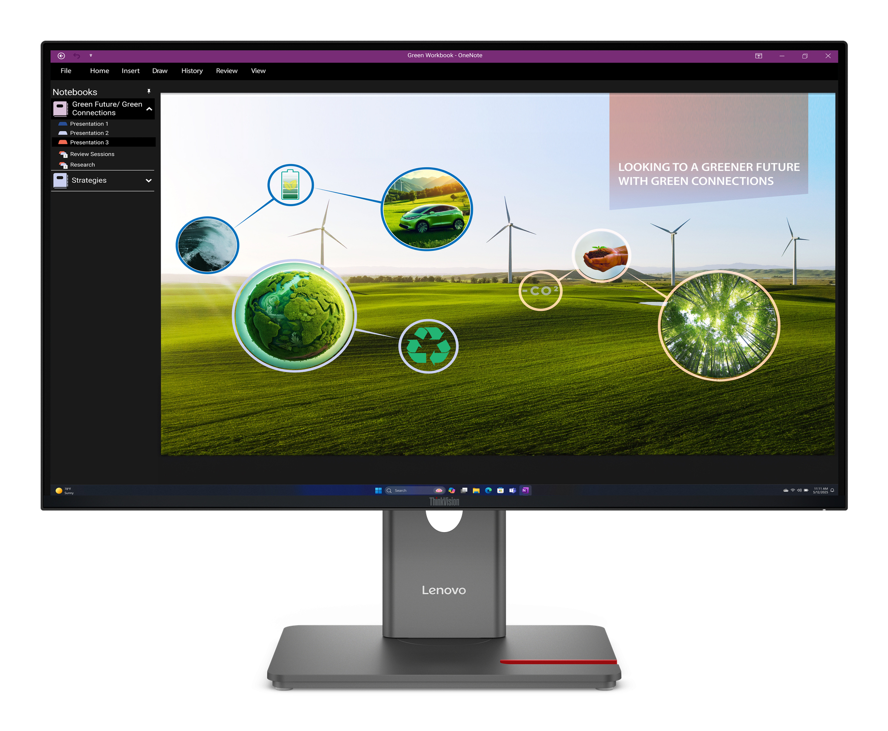LENOVO ThinkVision P27Q-40 68,58cm 27inch 2560x1440 IPS 64A7GAT6EU