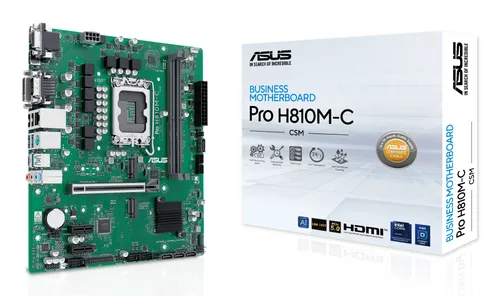 ASUS PRO H810M-C-CSM Intel H810 LGA 1851 (Socket V1) 90MB1KHP-M0EAYC