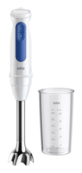 Braun Batidora de mano Minipimer3 Blanca MQ30001M