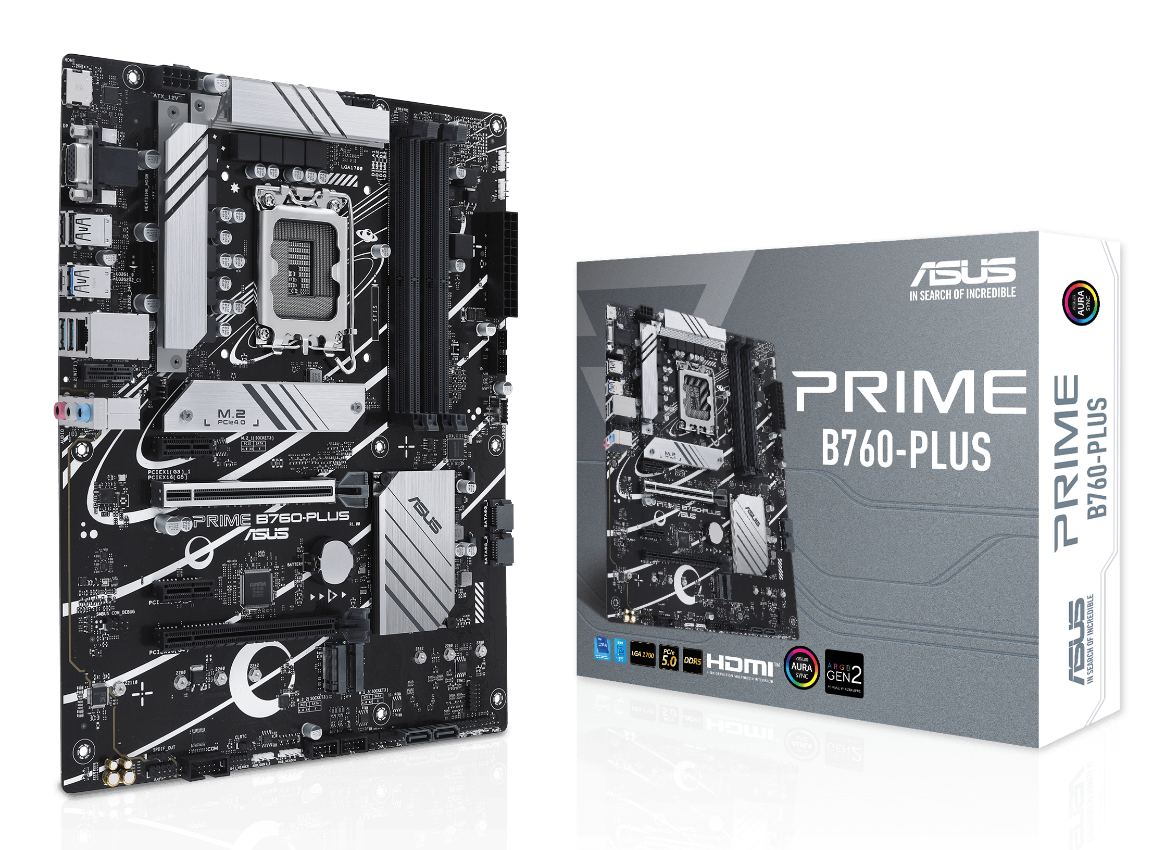 ASUS PRIME B760-PLUS Intel B760 LGA 1700 ATX 90MB1EF0-M1EAY0