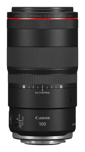 Canon - Objetivo Canon RF 100mm F2.8L Macro IS USM para Canon EOS R.