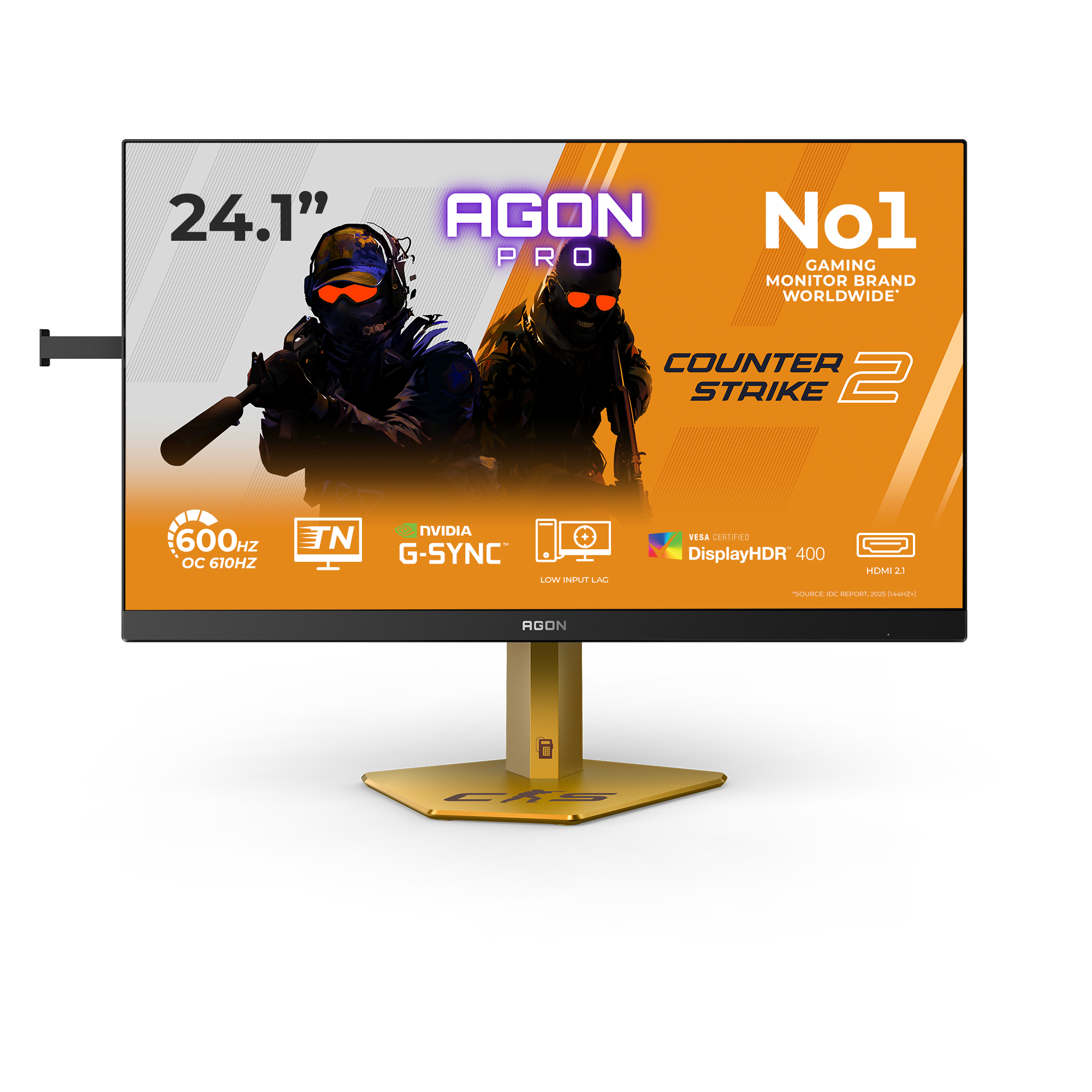 AOC AGON PRO CS24A pantalla para PC 61,2 cm (24.1") 1920 x 1080 CS24A