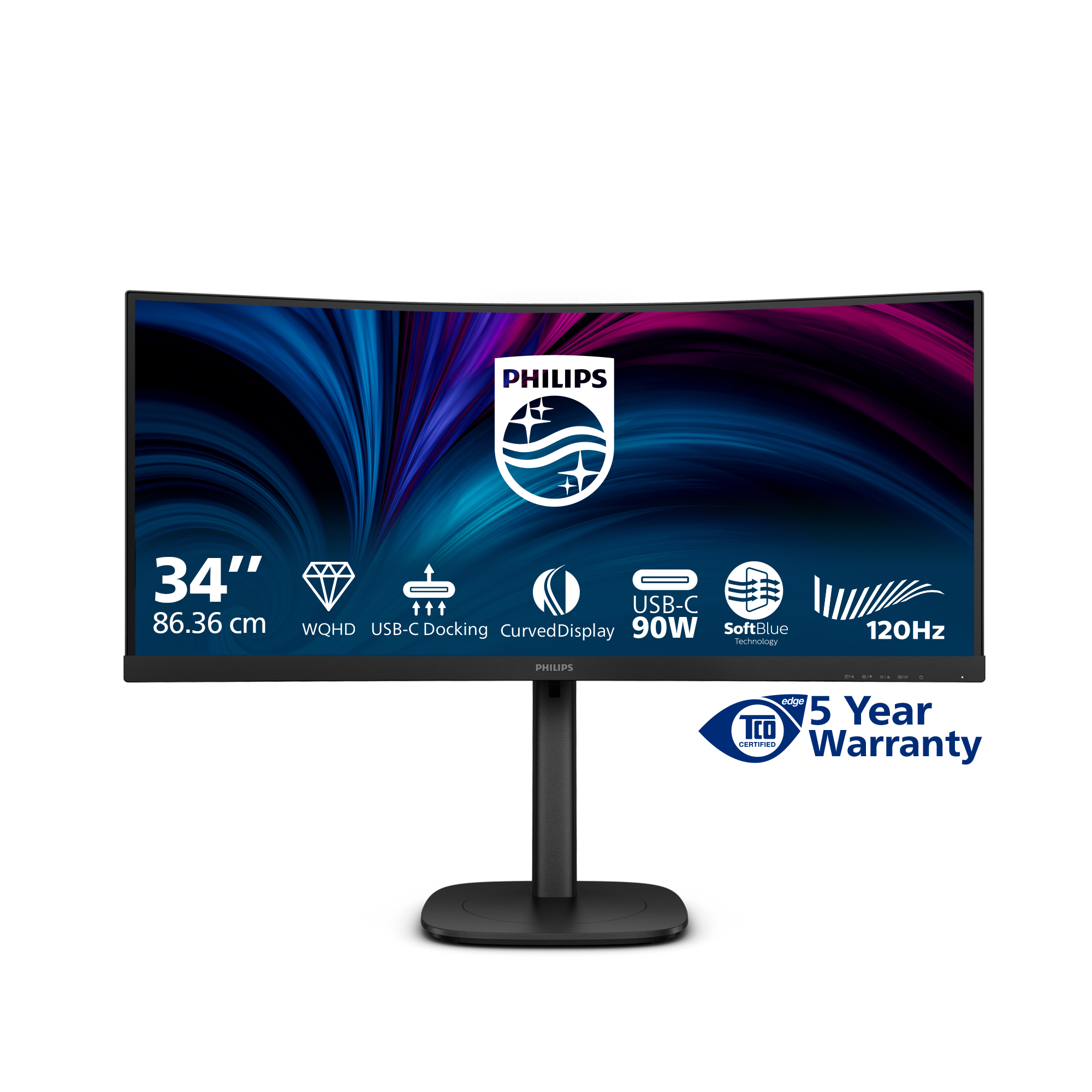 Philips 3000 series 34B2U3600C/00 pantalla para PC 86,4 34B2U3600C/00