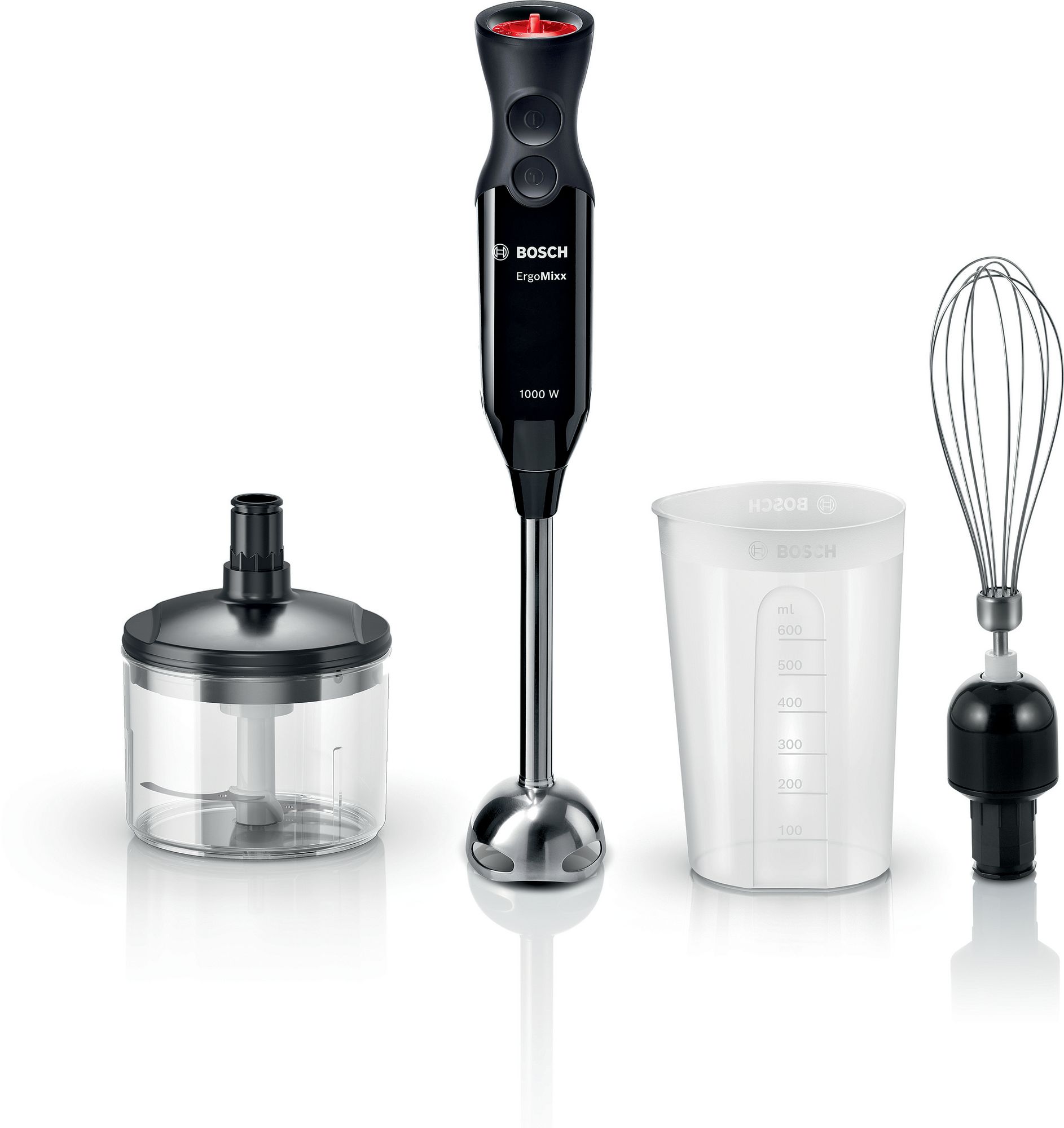 Bosch Batidora de mano ErgoMixx 1000 W Negro, antracita MS61B6150