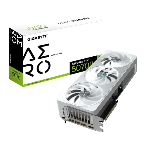 Gigabyte GeForce RTX 5070 Ti AERO OC 16GB GDDR7 DLSS4