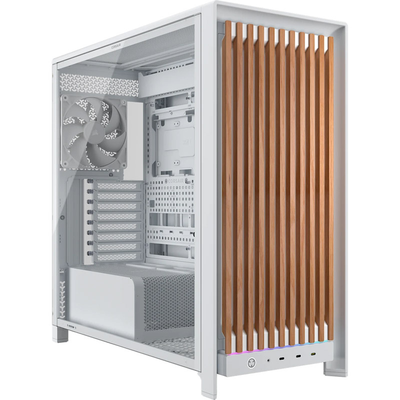 Corsair FRAME 5000D Wood RS Blanco/Roble