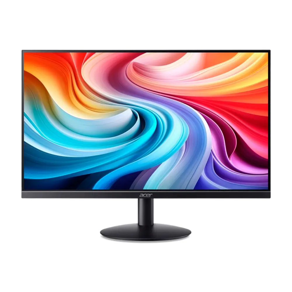 Acer SA2 Monitor, SA242YH1, Negro, 23.8" Full HD, 100Hz HDMI, VA Panel, Wall-Mountable