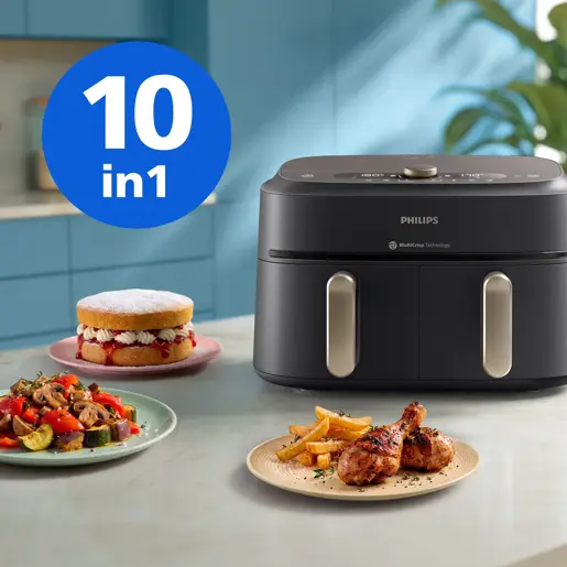 Philips serie 4000 Airfryer con doble cesta NA476/00: imagen 2