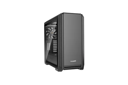 be quiet! Silent Base 601 Cristal Templado / Negro