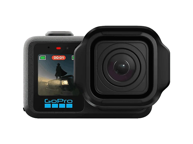 Cámara deportiva - GoPro MISSION 1, 8K (16:9) a 30/25/24 fps, 5h Autonomía, 50 MP, Sumergible 20m, F2,8, 4 Micrófonos, WiFi, Negro