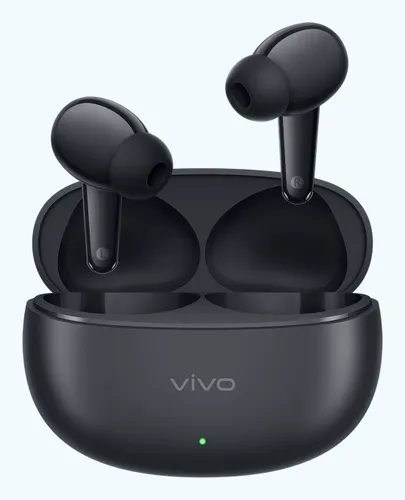 Auriculares True Wireless - vivo Buds Pro, 55 h de Autonomía total, ANC dB, IP54, Basalt Black