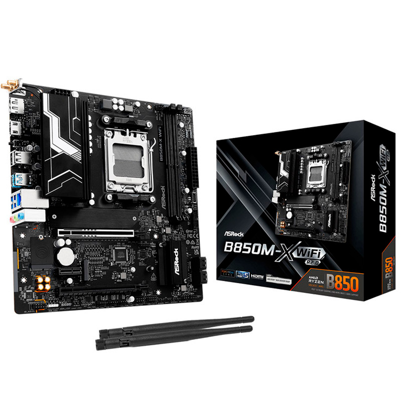 AS Rock B850M-X WIFI R2.0 Socket AM5