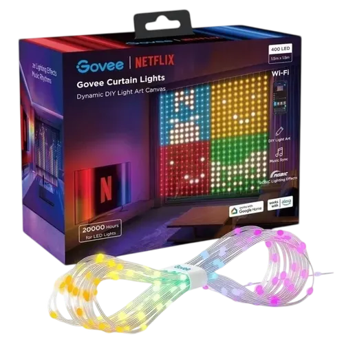 Govee H70BC Edición Netflix - Cortina LED Inteligente