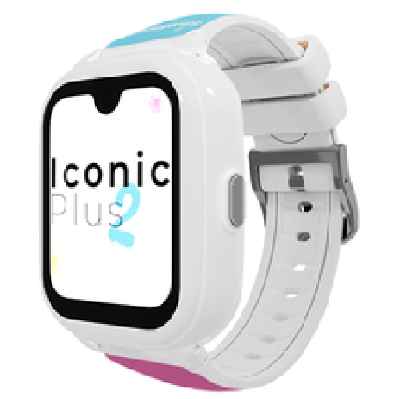 SmartWatch SaveFamily Iconic Plus 2 Correa Silicona Estampada Blanca Color POP 4G