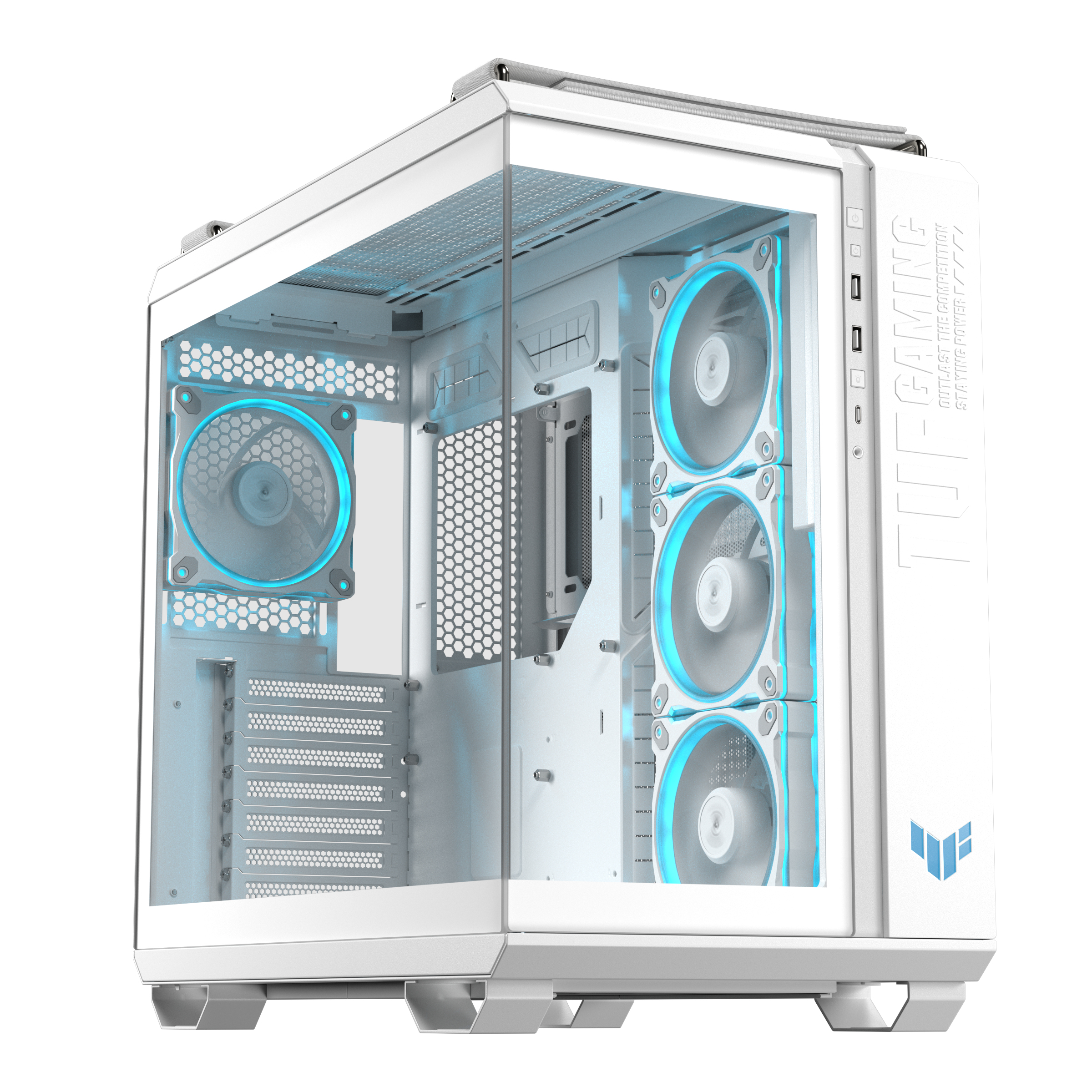 Asus TUF Gaming GT502 Horizonte ARGB Blanco