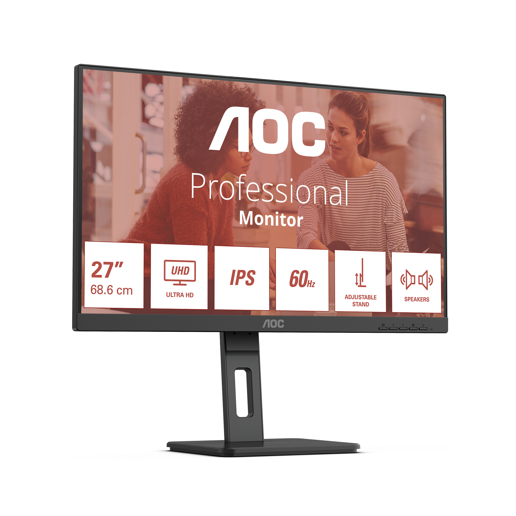 AOC E3 U27E3UF pantalla para PC 68,6 cm (27") 3840 x 2160 U27E3UF