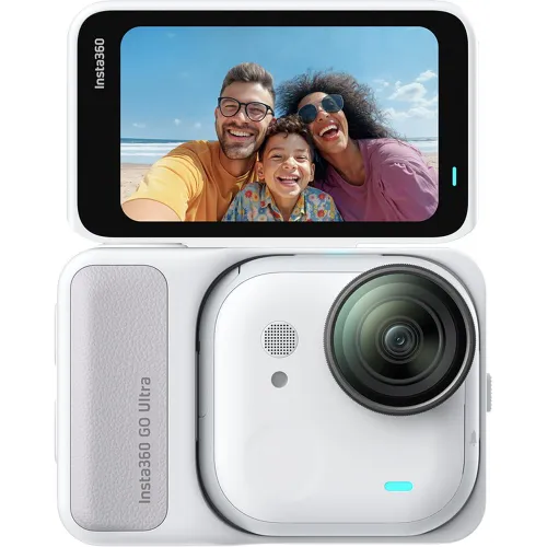 Insta360 Go Ultra Blanco 4K Hasta 70 min de autonomía - Cámara Deportiva