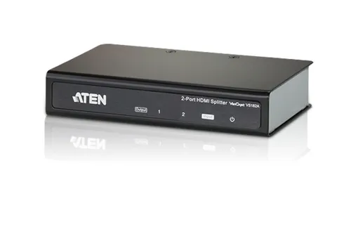 ATEN 2Port HDMI Audio/Video Splitter | 4Kx2K VS182A: VS182A-AT-G
