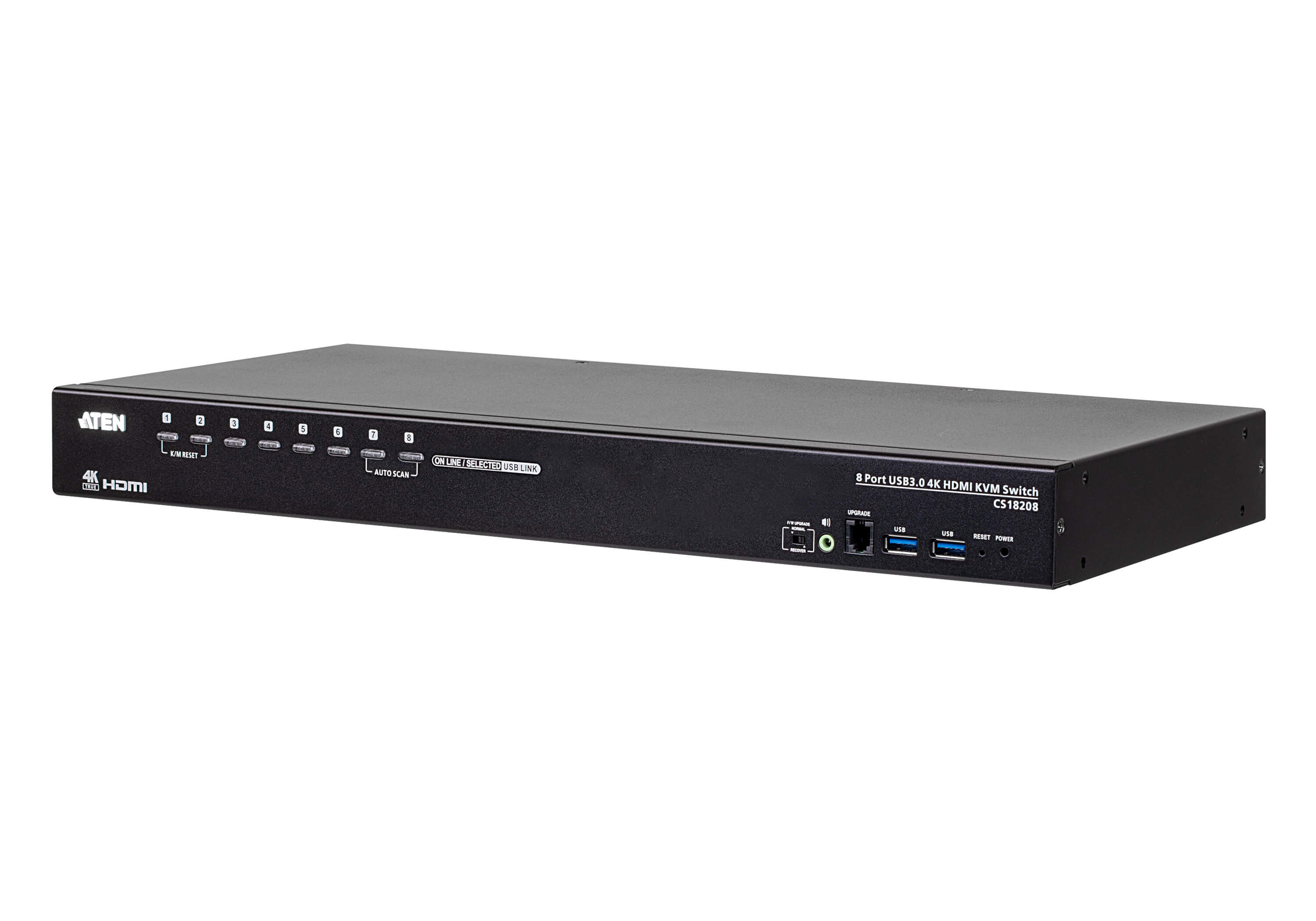 ATEN CS18208-AT-G interruptor KVM Negro CS18208-AT-G