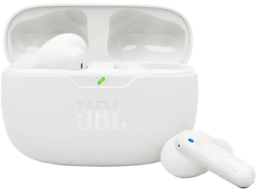 AURICULARES DE BOTON JBL WAVE BEAM 2 WHITE BLUETOOTH