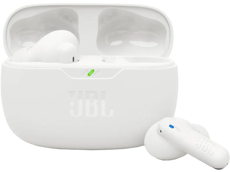 AURICULARES DE BOTON JBL WAVE BEAM 2 WHITE BLUETOOTH