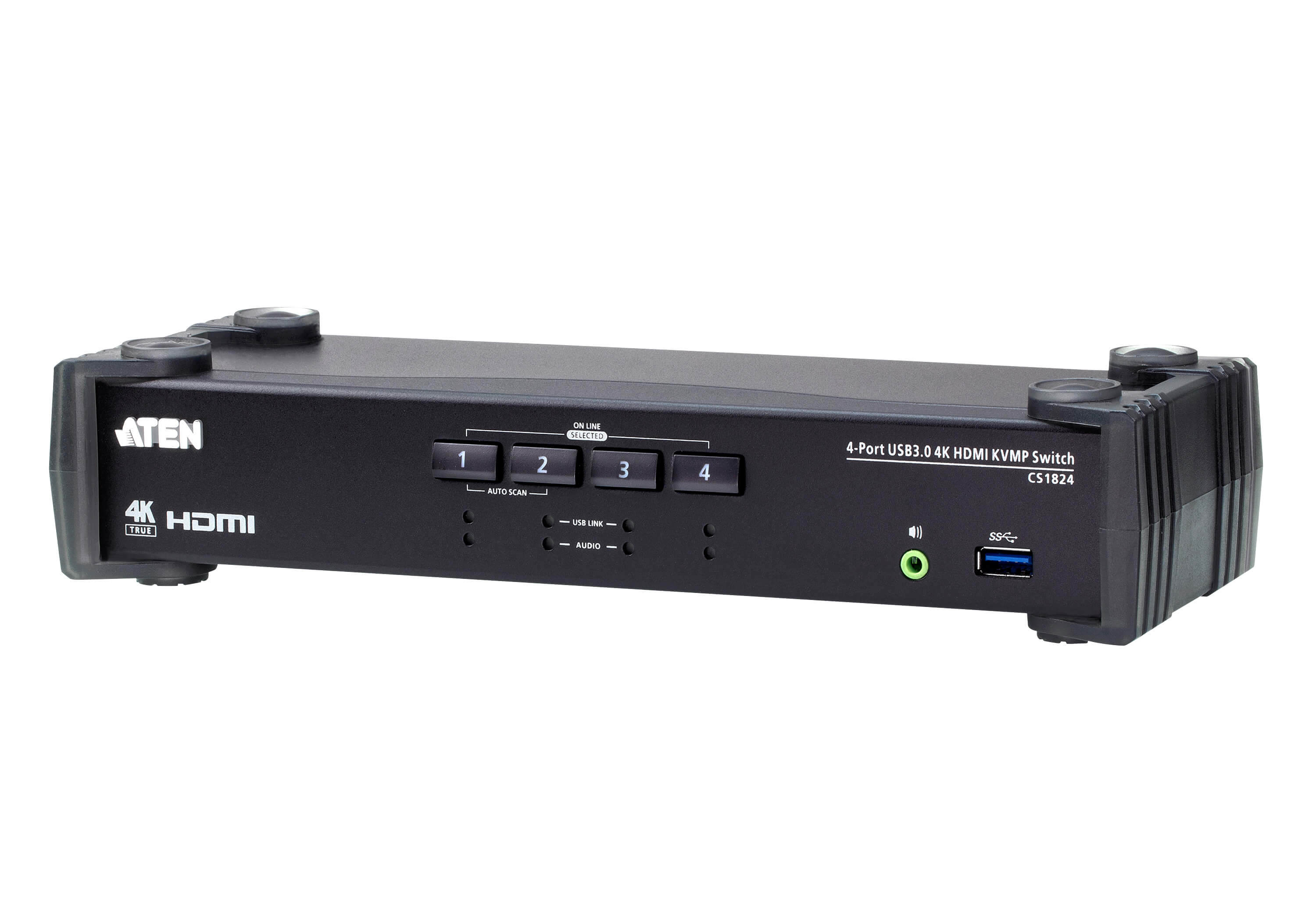 ATEN CS1824-AT-G interruptor KVM Negro CS1824-AT-G