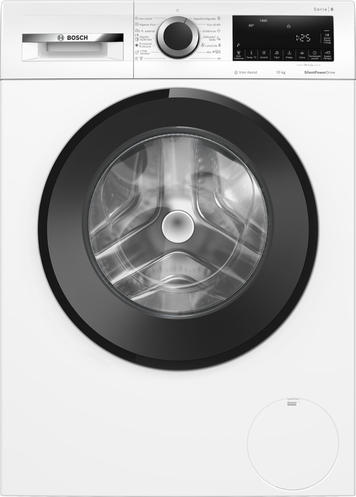 Bosch Serie 6 Lavadora de carga frontal 10 kg máx. 1400 rpm WGG254Z5ES