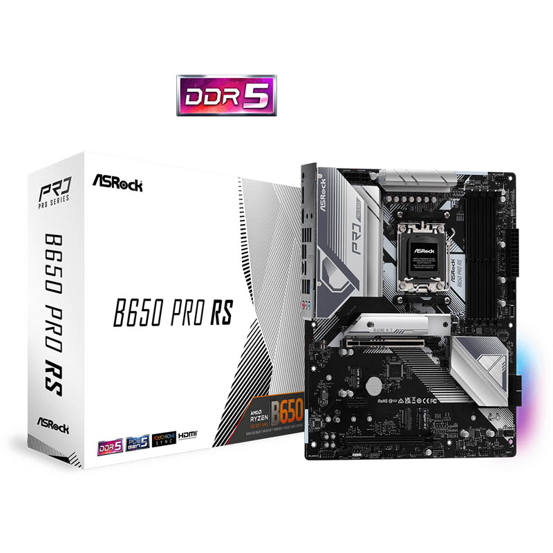 AS Rock B650 Pro RS Socket AM5